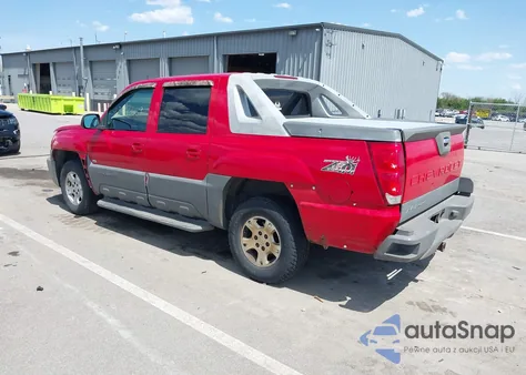 2002 Chevrolet Avalanche 1500 z USA, uszkodzony, nr VIN 3GNEK13T22G271773
